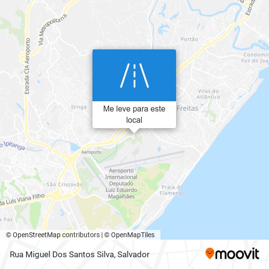 Rua Miguel Dos Santos Silva mapa