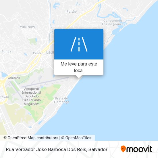 Rua Vereador José Barbosa Dos Reis mapa