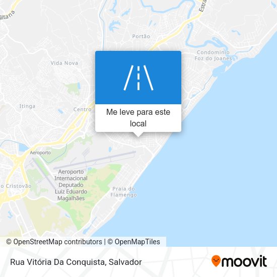 Rua Vitória Da Conquista mapa