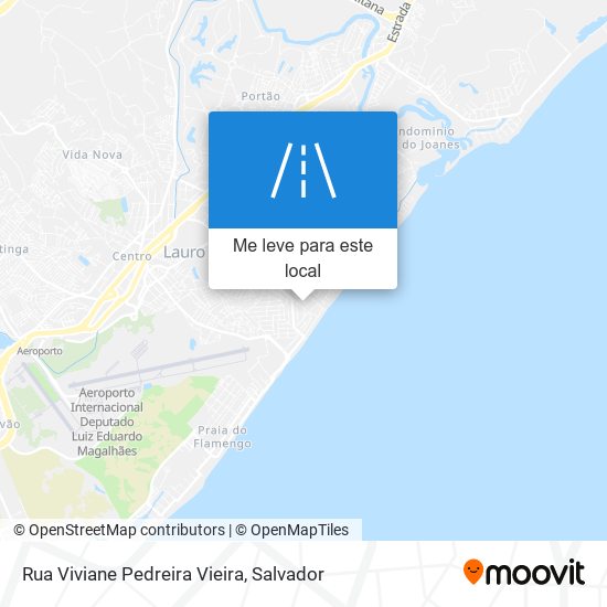 Rua Viviane Pedreira Vieira mapa