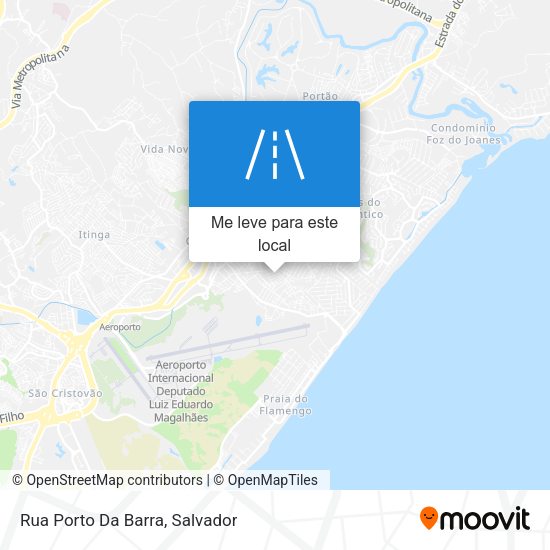 Rua Porto Da Barra mapa