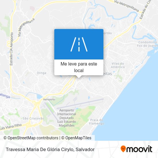 Travessa Maria De Glória Cirylo mapa