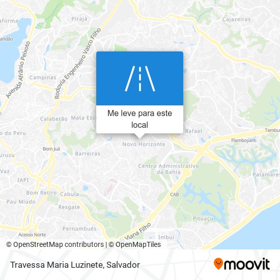 Travessa Maria Luzinete mapa