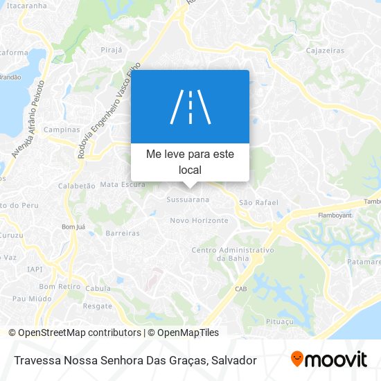 Travessa Nossa Senhora Das Graças mapa