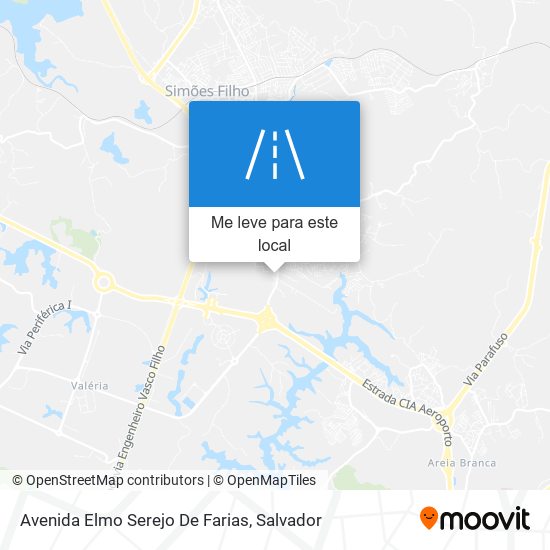 Avenida Elmo Serejo De Farias mapa