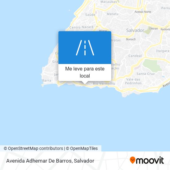 Avenida Adhemar De Barros mapa