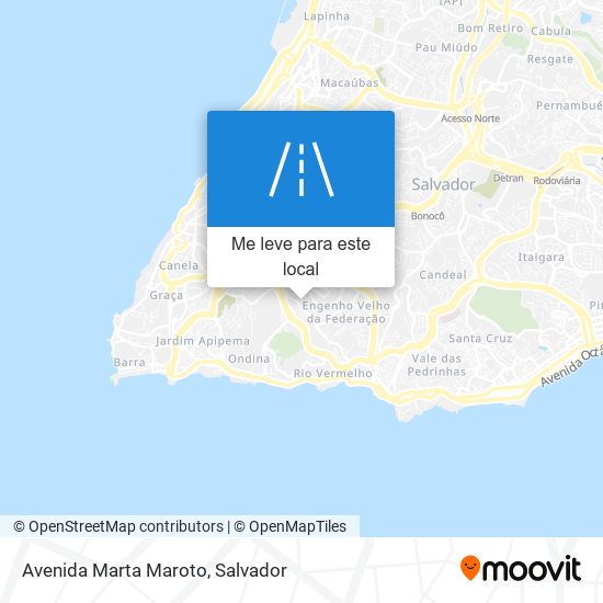 Avenida Marta Maroto mapa