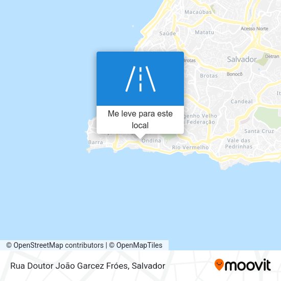 Rua Doutor João Garcez Fróes mapa