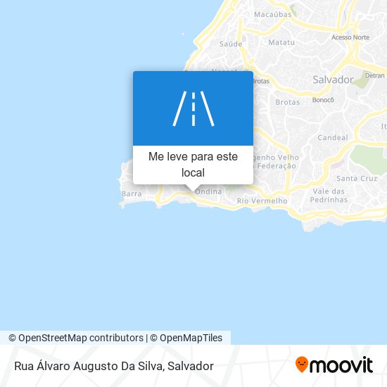 Rua Álvaro Augusto Da Silva mapa