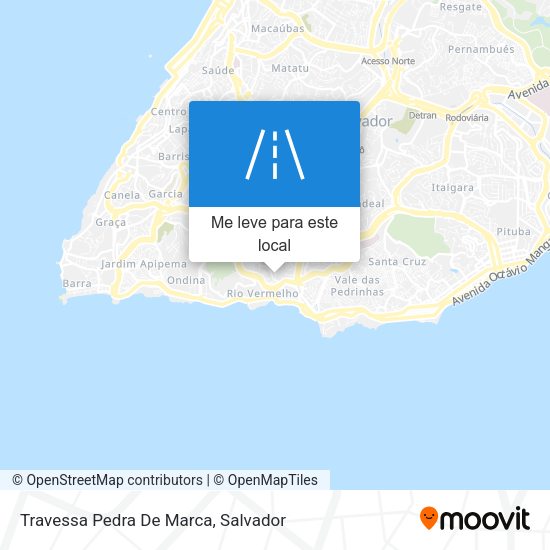 Travessa Pedra De Marca mapa