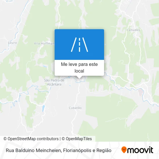 Rua Balduino Meincheien mapa