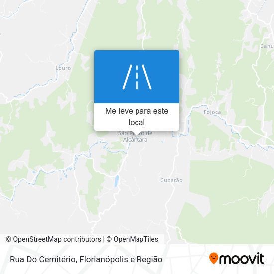 Rua Do Cemitério mapa