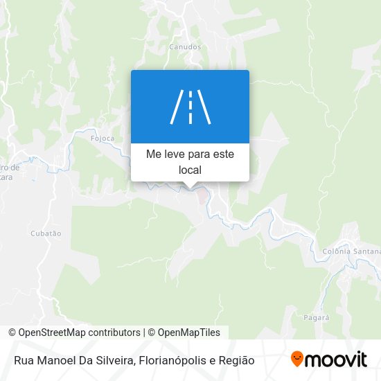 Rua Manoel Da Silveira mapa