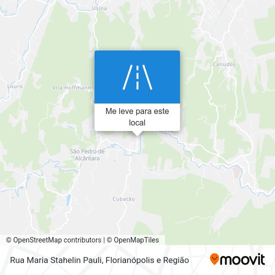 Rua Maria Stahelin Pauli mapa