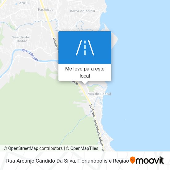 Rua Arcanjo Cândido Da Silva mapa