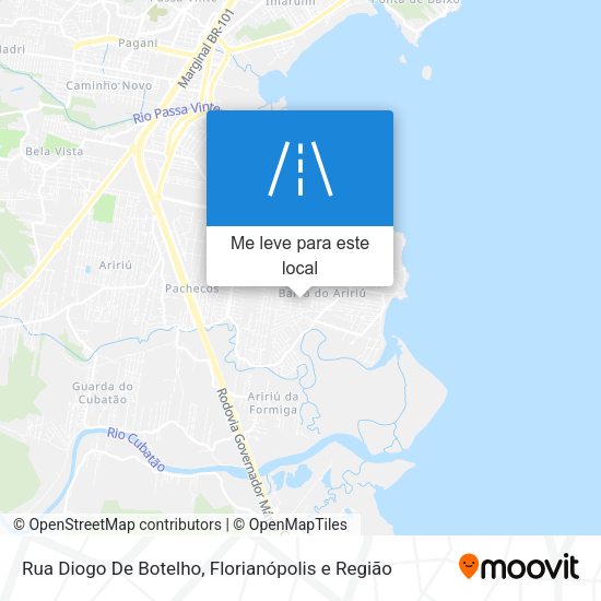 Rua Diogo De Botelho mapa