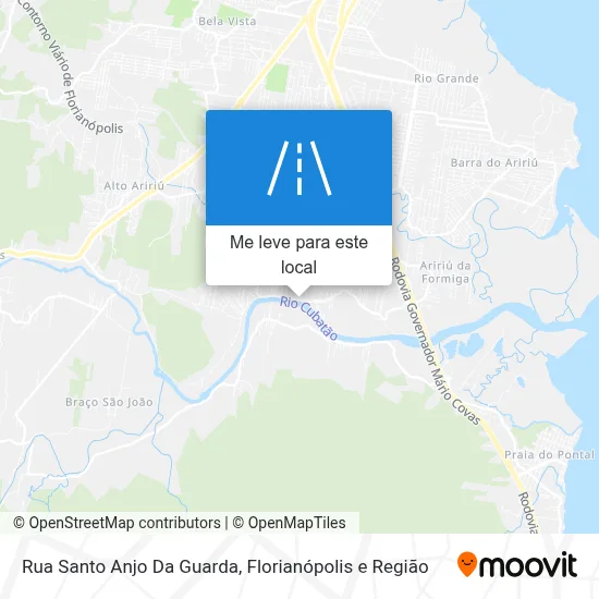 Rua Santo Anjo Da Guarda mapa