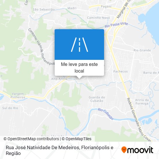 Rua José Natividade De Medeiros mapa