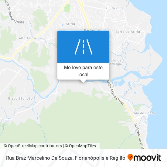 Rua Braz Marcelino De Souza mapa