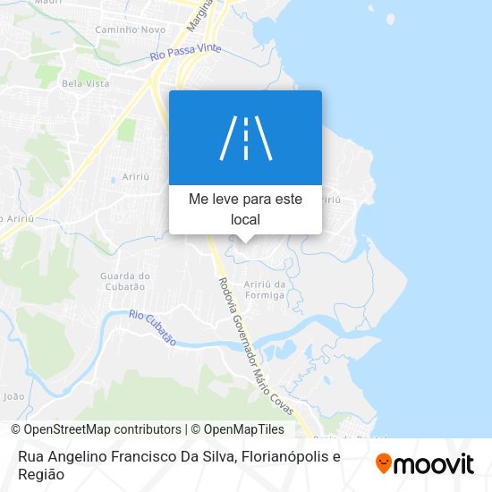 Rua Angelino Francisco Da Silva mapa