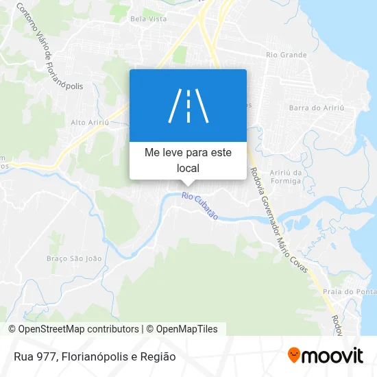 Rua 977 mapa