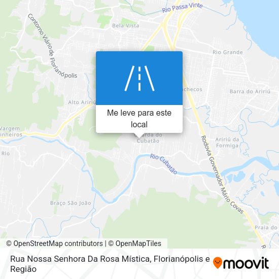 Rua Nossa Senhora Da Rosa Mística mapa
