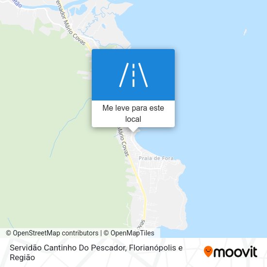 Servidão Cantinho Do Pescador mapa