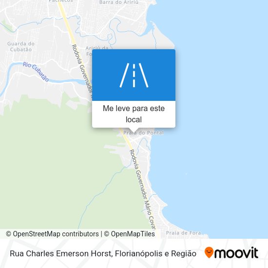 Rua Charles Emerson Horst mapa