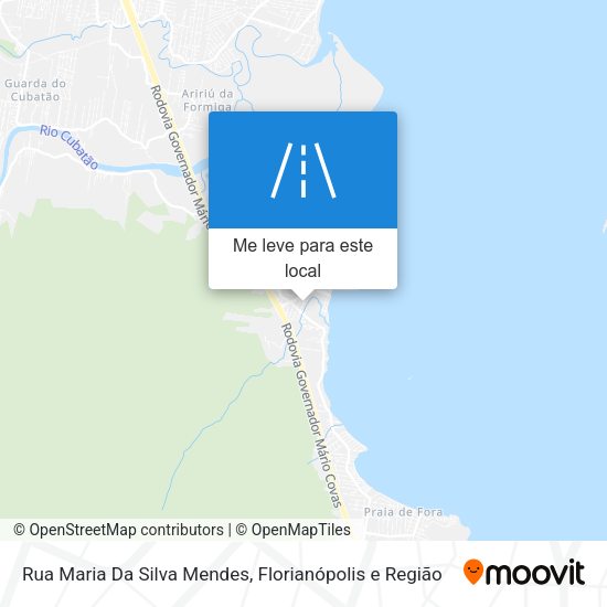 Rua Maria Da Silva Mendes mapa