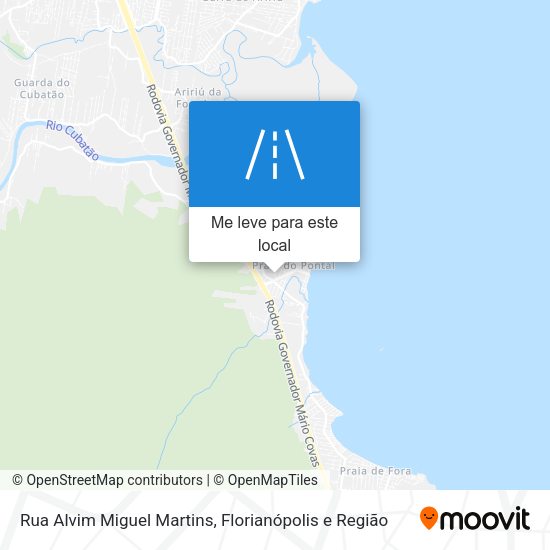 Rua Alvim Miguel Martins mapa