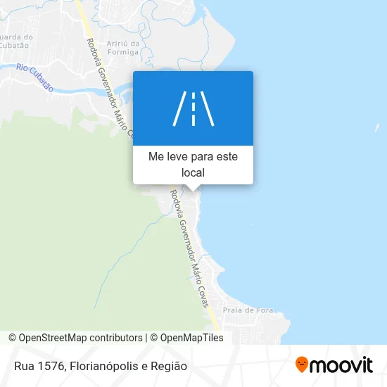 Rua 1576 mapa