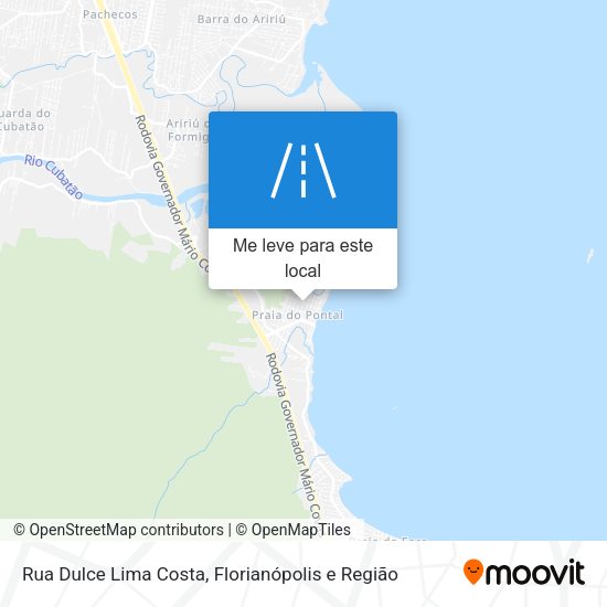 Rua Dulce Lima Costa mapa