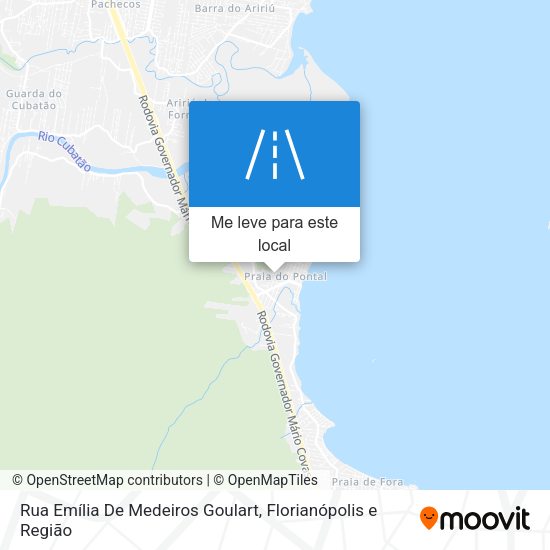 Rua Emília De Medeiros Goulart mapa