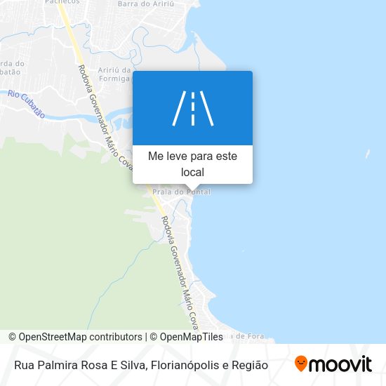 Rua Palmira Rosa E Silva mapa