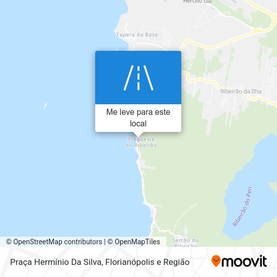 Praça Hermínio Da Silva mapa