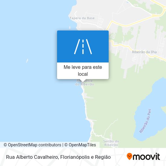Rua Alberto Cavalheiro mapa