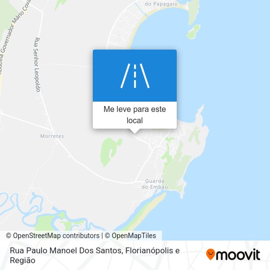 Rua Paulo Manoel Dos Santos mapa