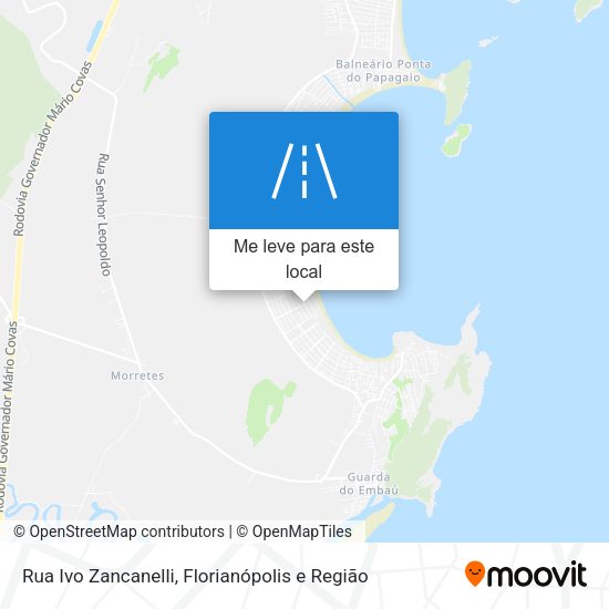 Rua Ivo Zancanelli mapa