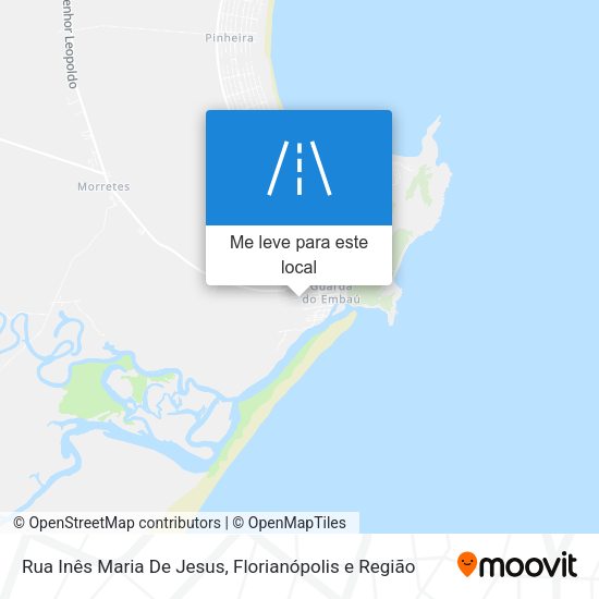 Rua Inês Maria De Jesus mapa