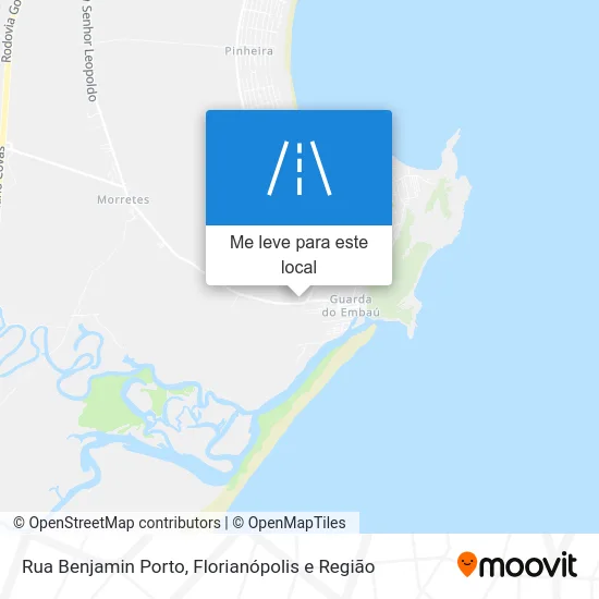 Rua Benjamin Porto mapa