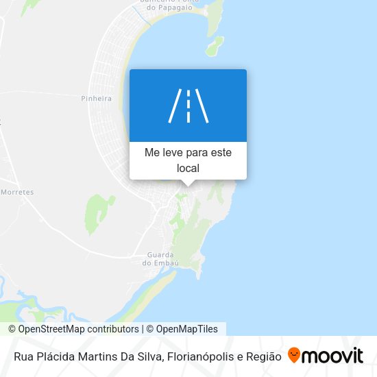 Rua Plácida Martins Da Silva mapa
