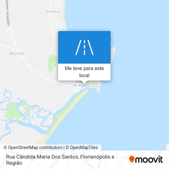 Rua Cândida Maria Dos Santos mapa
