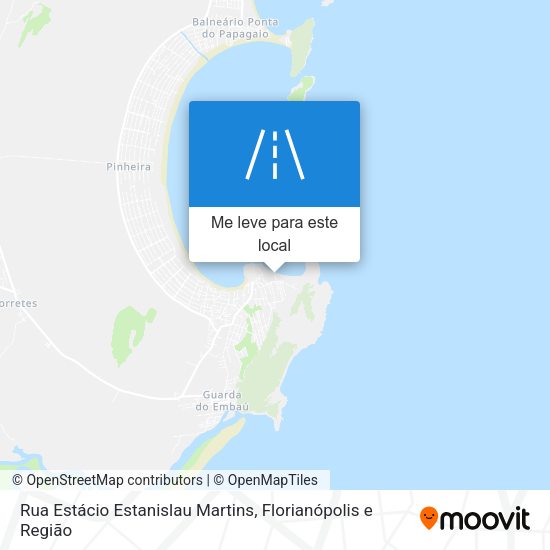 Rua Estácio Estanislau Martins mapa