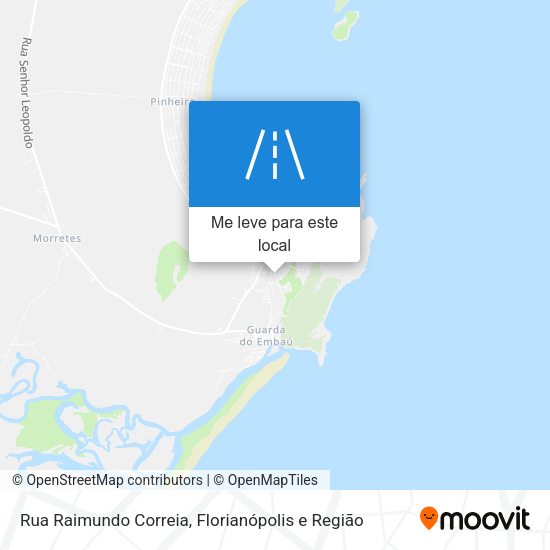 Rua Raimundo Correia mapa