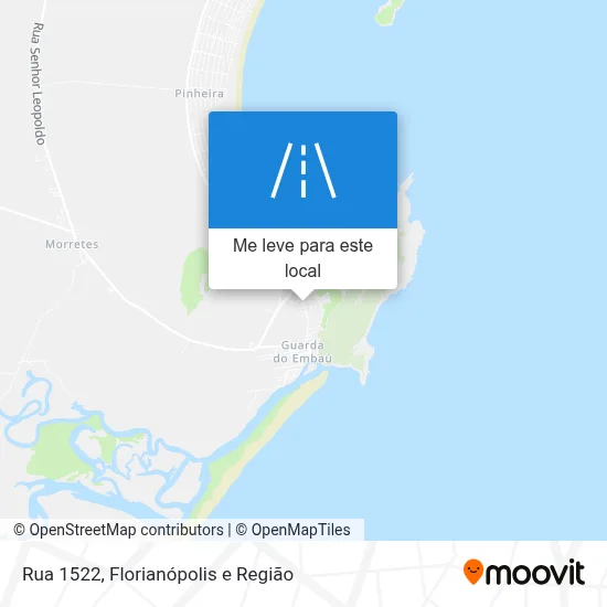 Rua 1522 mapa