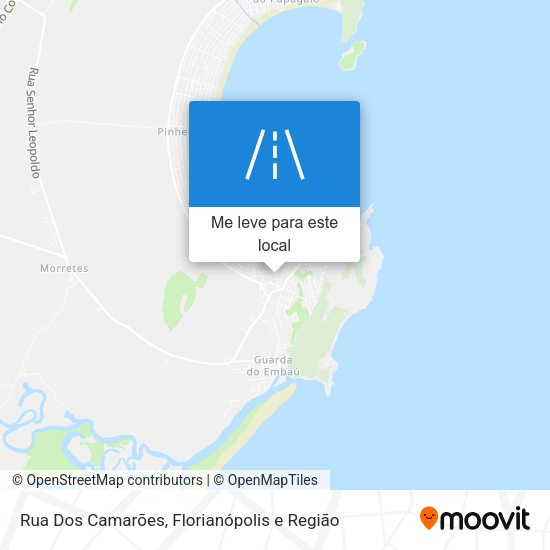 Rua Dos Camarões mapa