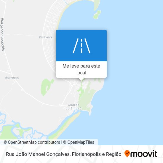 Rua João Manoel Gonçalves mapa