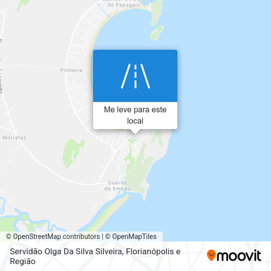 Servidão Olga Da Silva Silveira mapa