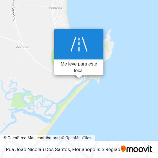 Rua João Nicolau Dos Santos mapa