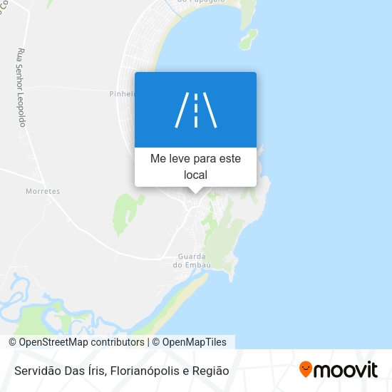 Servidão Das Íris mapa